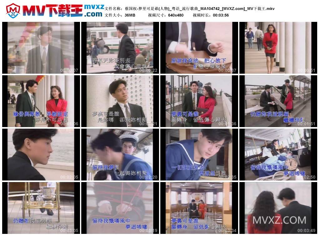 蔡国权-梦里可是谁(人物)_粤语_流行歌曲_MA104742